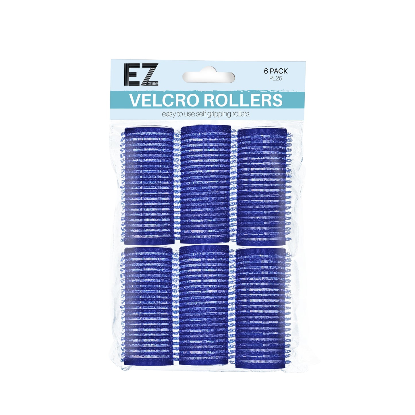 Velcro Rollers 25mm 6 Pack