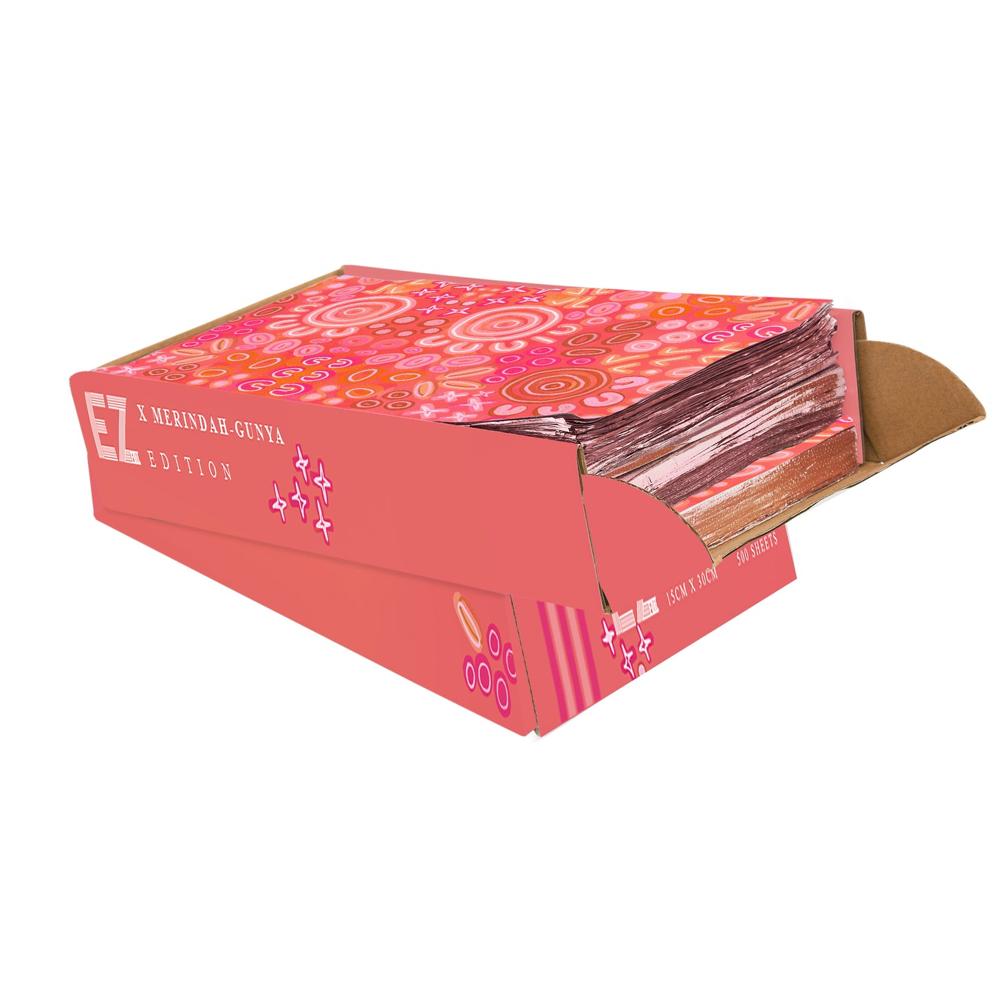 X Merindah-Gunya Edition – Wide Flat Pack (500 sheets - 15cm x 30cm)