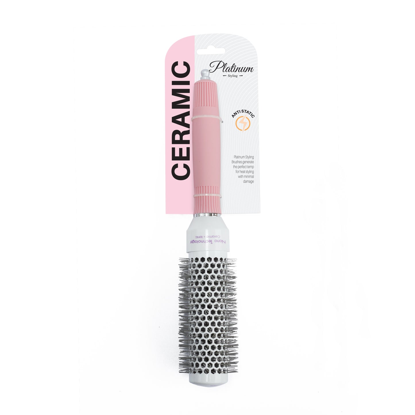 Platinum Ceramic Round Brush - 43mm