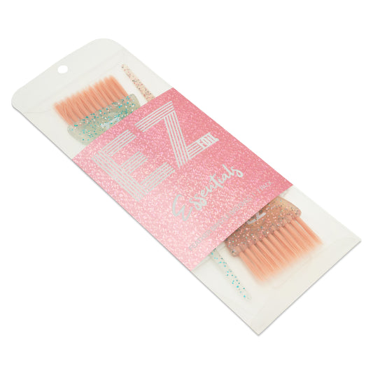 Feather Bristle Glitter Tint Brush 2pk