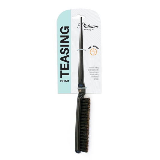 Platinum Styling Boar Bristle Teasing Brush