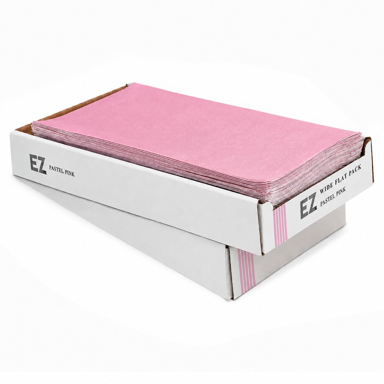 Pastel Pink Wide Flat Pack - (500 sheets - 15cm x 30cm)