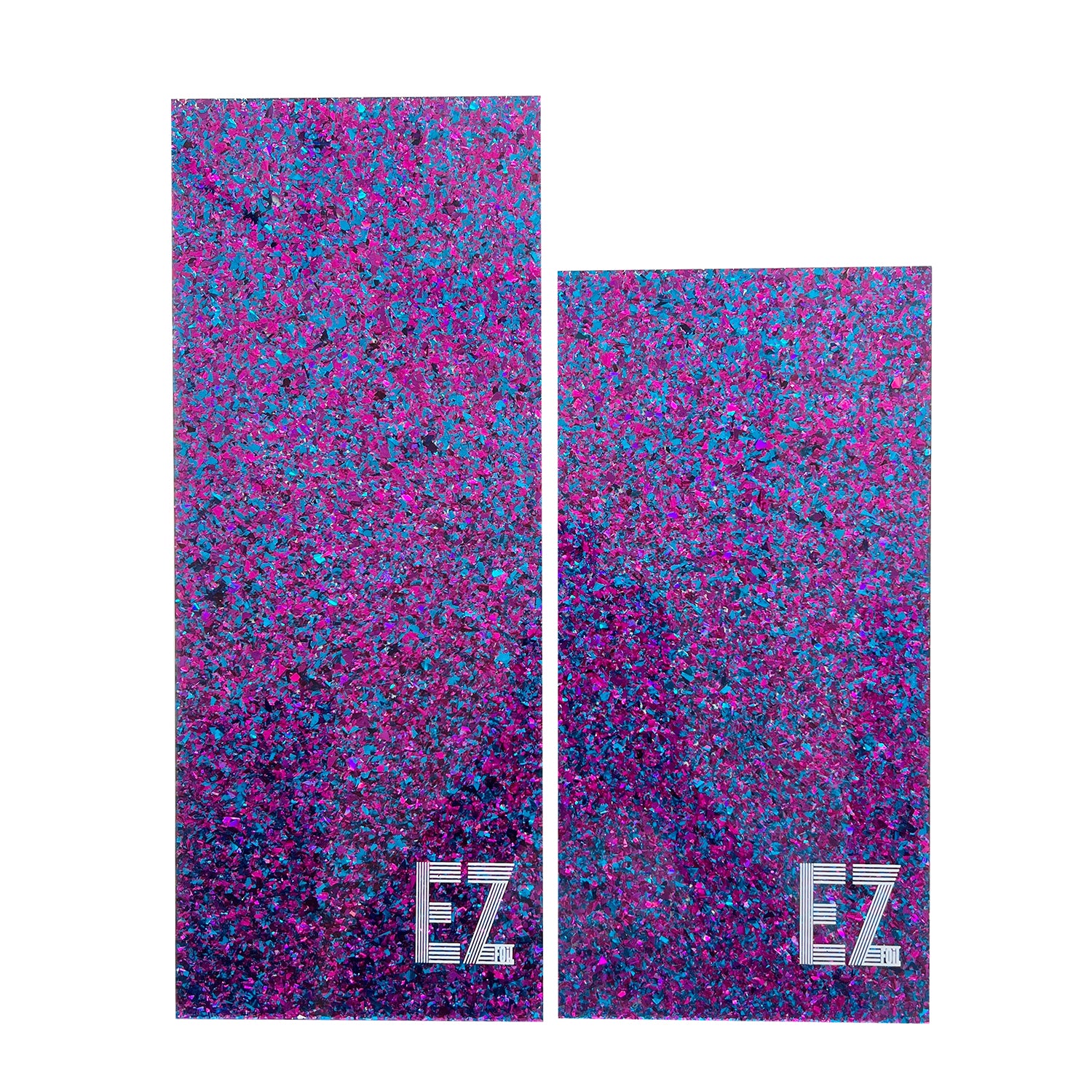 Acrylic glitter foil board - purple