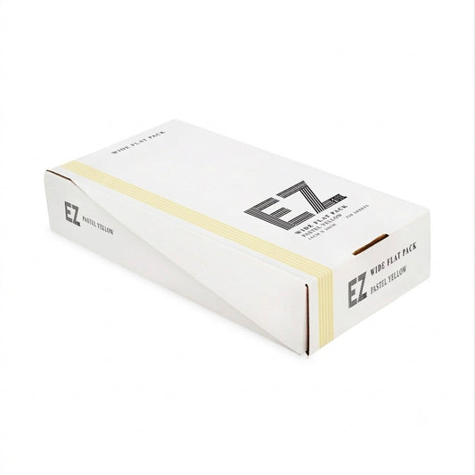 Pastel Yellow Wide Flat Pack - (500 sheets - 15cm x 30cm)