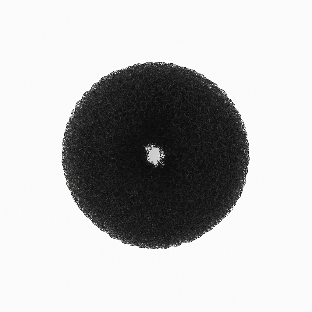 EZ Essentials Black Hair Donut-s