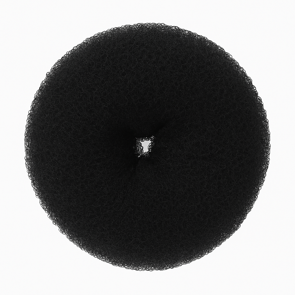 EZ Essentials Black Hair Donut