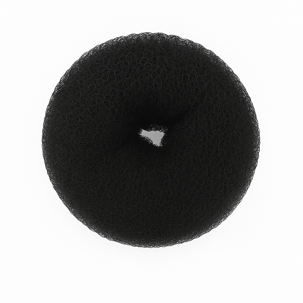 EZ Essentials Black Hair Donut – M