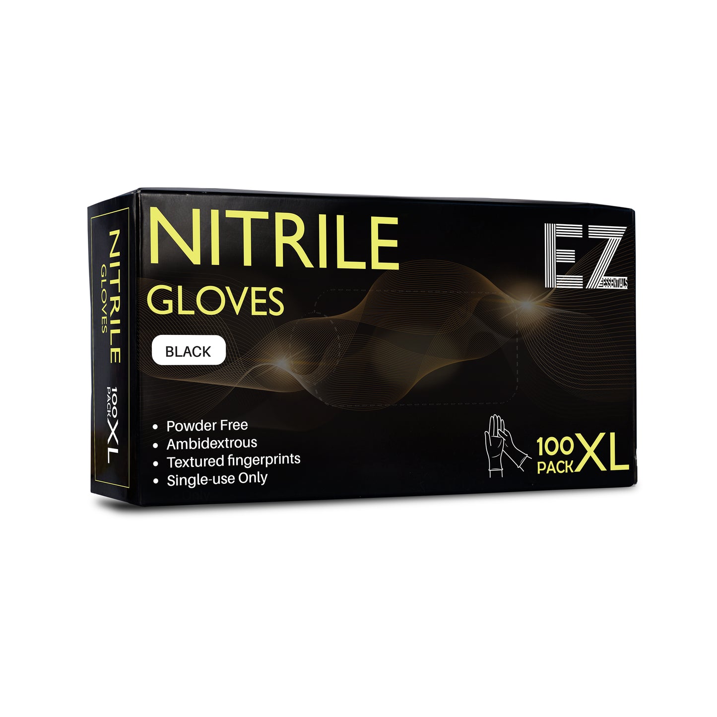 Extra Large Ez Essentials Premium Nitrile Gloves