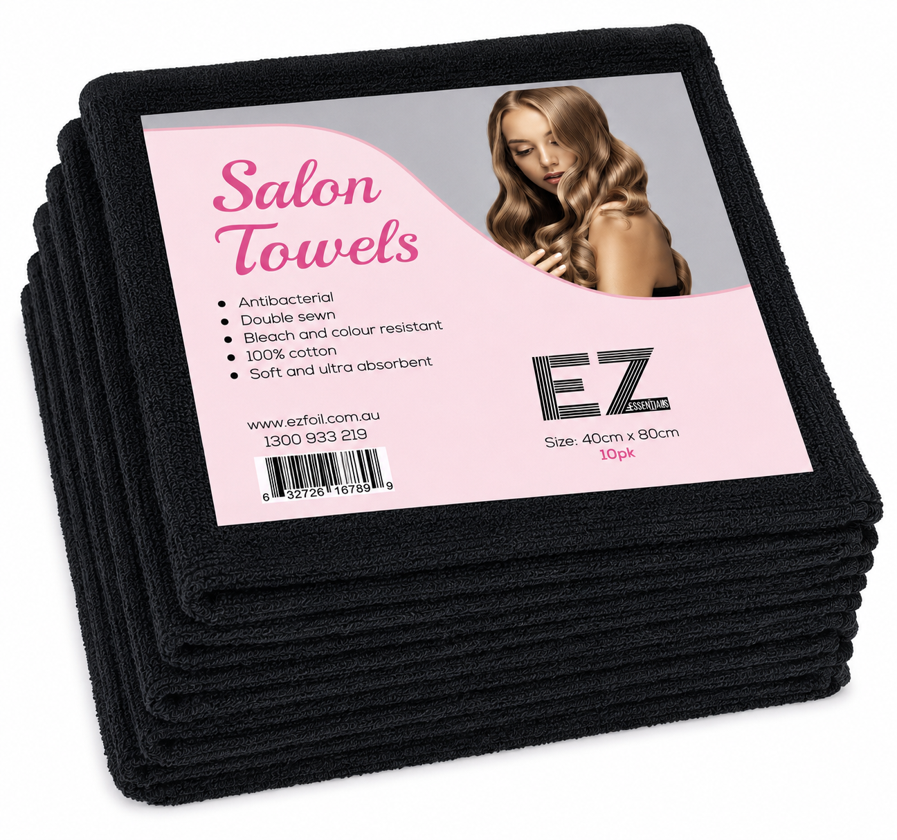 EZ Essentials Premium Salon Towels 10 Pack