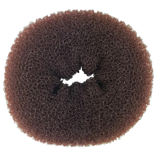 EZ Essentials Brown Hair Donut – Medium