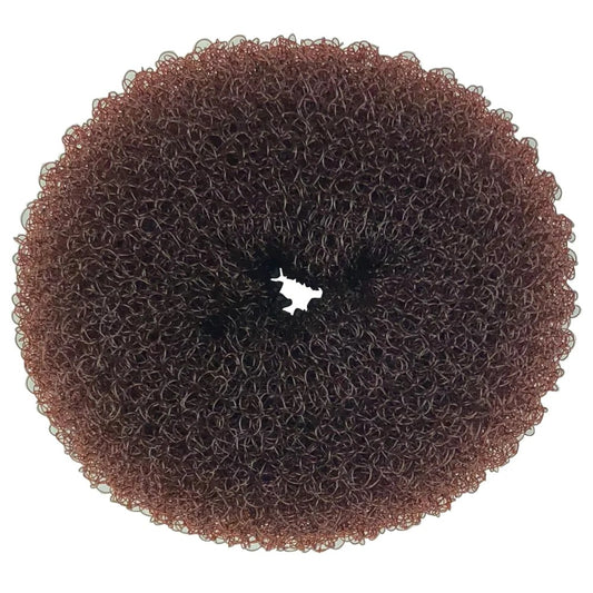 EZ Essentials Brown Hair Donut – Small