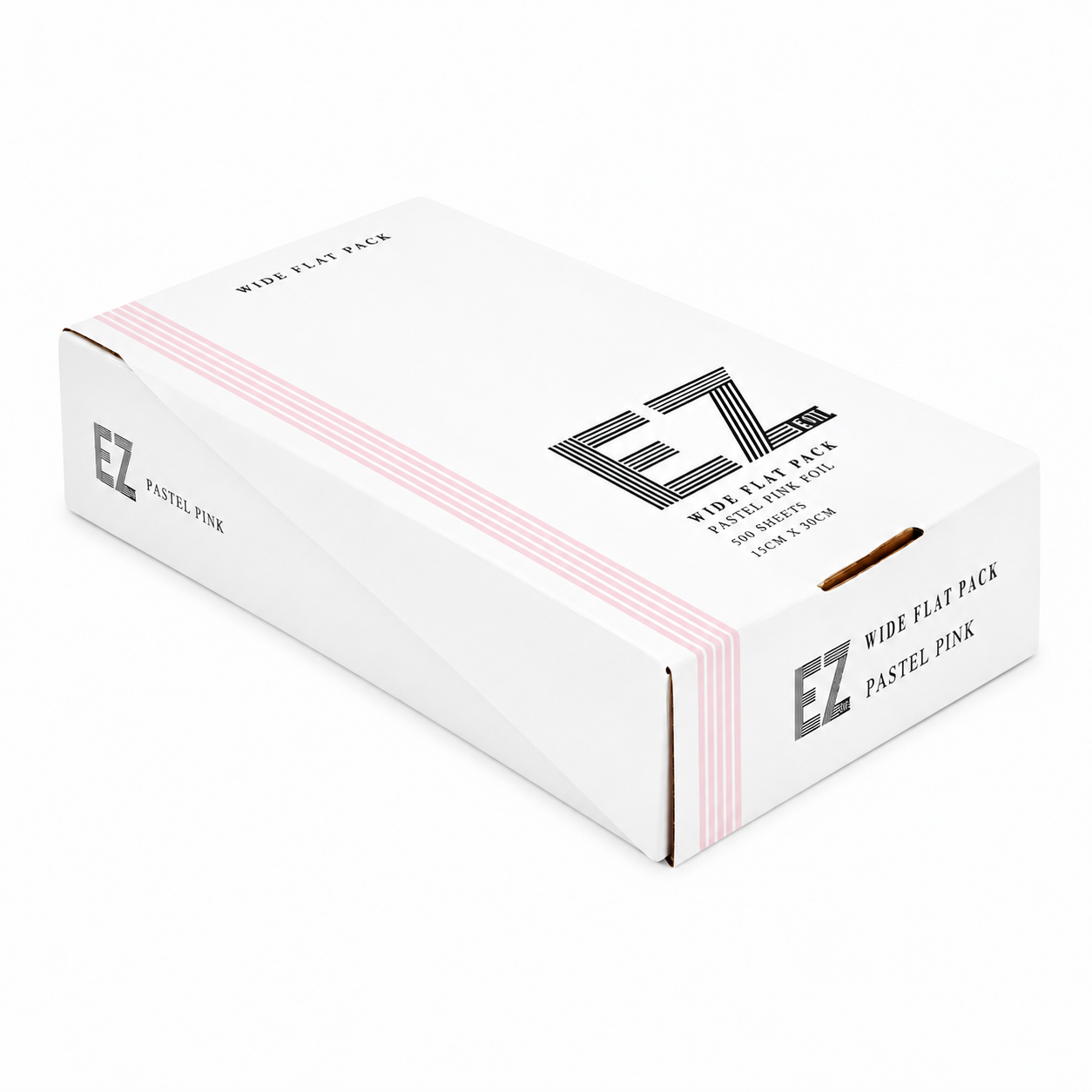Pastel Pink Wide Flat Pack - (500 sheets - 15cm x 30cm)