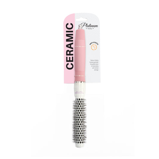 Platinum Ceramic Round Brush - 19mm