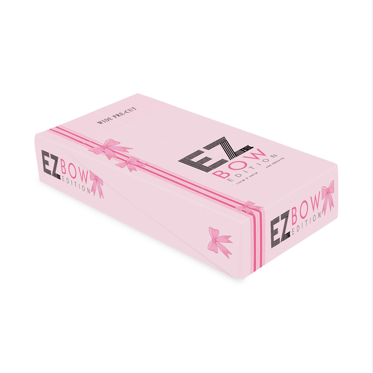 Bow Edition – Wide Flat Pack Hair Foil (500 Sheets – 15cm x 30cm)