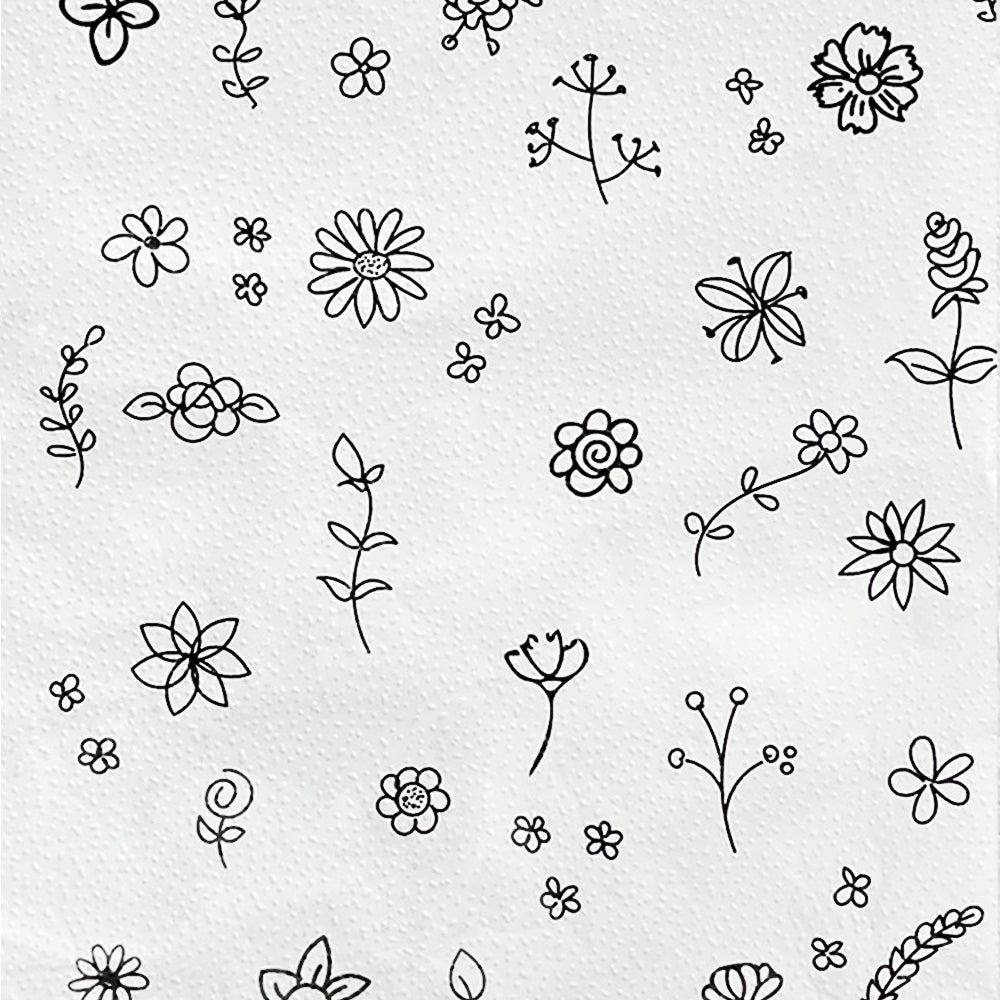Fine Line Art Edition – Classic Pop Up (500 sheets - 12.5cm x 28cm)