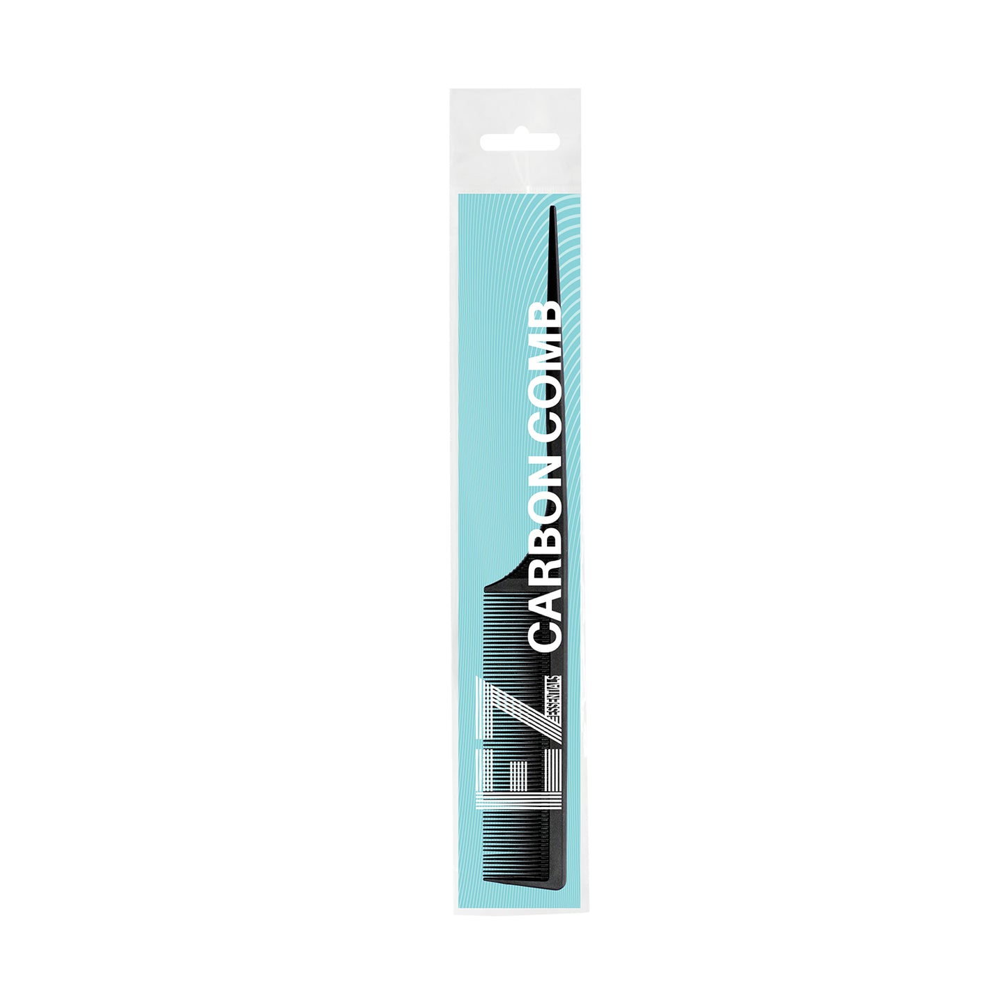Plastic Tail comb Carbon